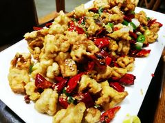 干煸杏鲍菇-郑喜旺烧烤(郑州总店)
