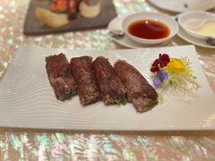 日本A5和牛西洋菜卷-8餐厅(新葡京酒店)