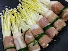 金针培根芝士卷-韩红石板肉(范西路店)