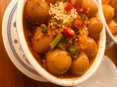辣卤鹌鹑蛋-炉小二铜锅牛蛙•川湘菜(三里屯店)