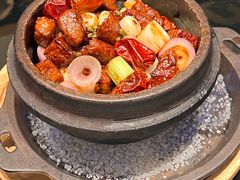 火焰椒麻石锅雪花牛肉-新雅粤菜馆(南京东路店)