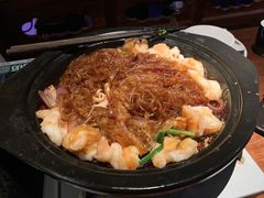 金银蒜蒸凤尾虾-绿茶餐厅(乐峰广场店)