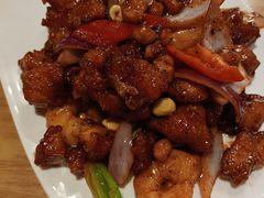 椒香虾仁爆鸡球-陈傻子餐厅(世纪都会店)