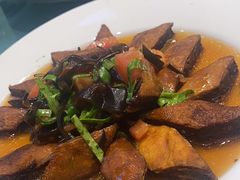浇汁夹沙-买福记大盘鸡新疆菜
