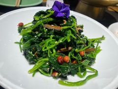 茶香干拌菠菜-北平盛世·新京菜·北京烤鸭(劲松·双井店)