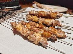 现穿羔羊肉串-火联烧烤(学院路创始店)