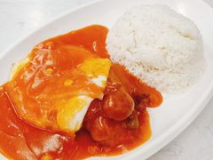 沙丹豬扒飯-金多乐茶餐厅