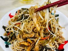 雪菜肉絲撈米-喜莲咖啡