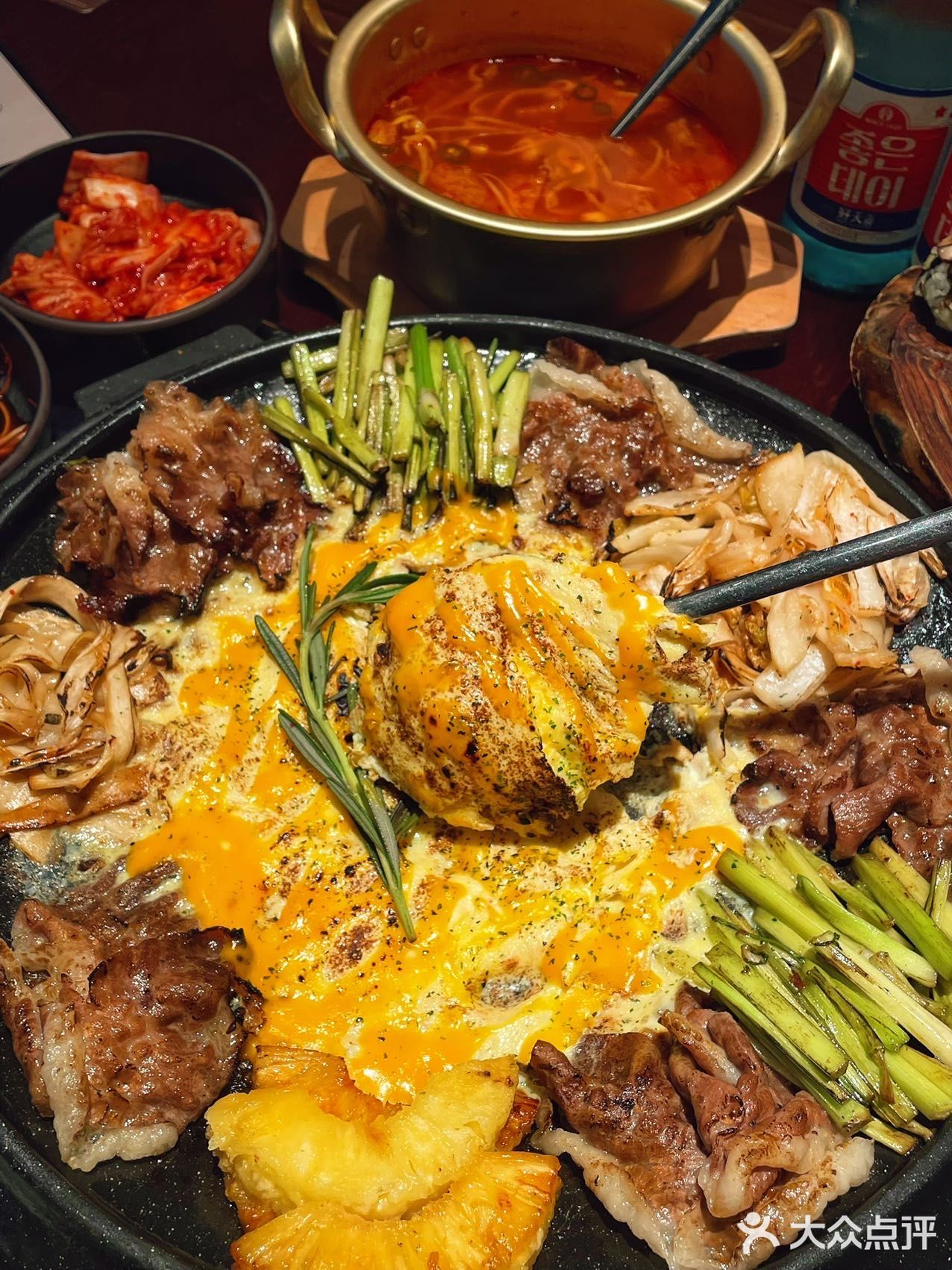 深圳也有韩式锅盖烤肉了❗️新奇又好吃❗️❗️