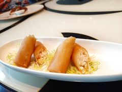 韭黄鲜虾春卷-广州文华东方酒店·江-由辉师傅主理