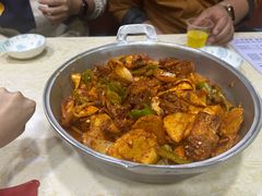 -尕有炕锅烤羊肉