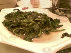蒜茸人参叶&nbsp;&nbsp;太咸太油-福满园大酒楼(梅林店)