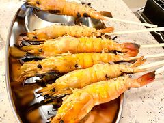 盐烤罗氏虾-白仁仔· 活烤海鲜 宵夜(豫园店)