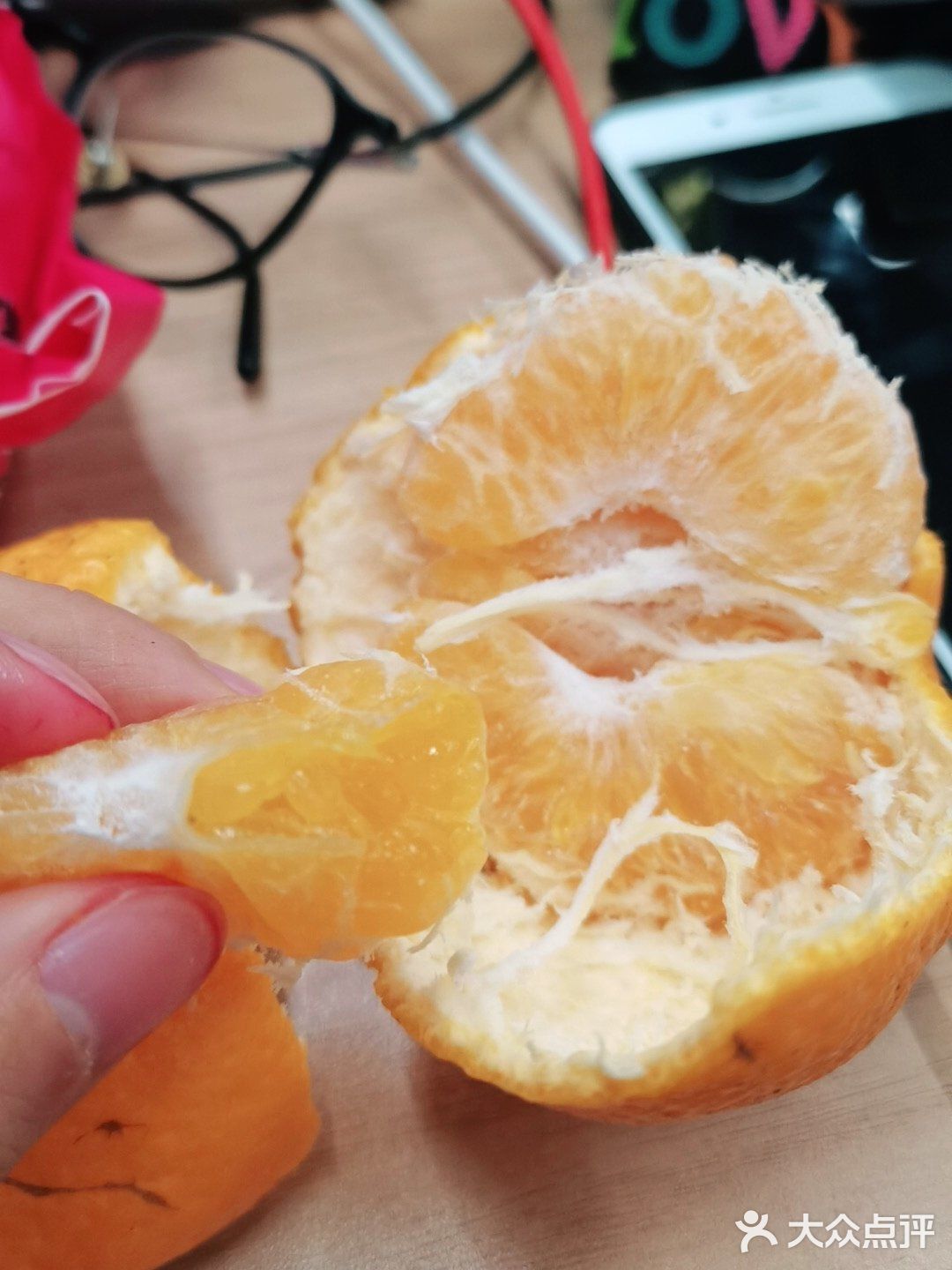 果多美的丑橘真的好干啊