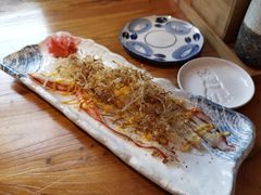 大魔王炙焰拔丝蟹柳-桃太郎创作料理(大坪店)