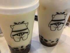 双蛋小皇椰（白屁屁）-茶力的小怪兽(梅林卓悦汇店)