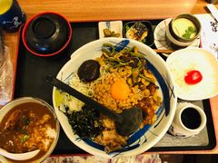 纳豆冷荞麦面-纹兵卫手打荞麦面日料(虹桥本店)