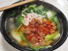 肉丝菜汤年糕-凯丽上海阳春面馆(德仁里店)