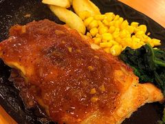 黑椒鸡扒-萨莉亚意式餐厅(新洲家乐福店)