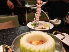 -得意咚瓜·顺德鱼生·冬瓜火锅(深圳首店)