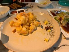 金沙虾球-花腩清汤牛腩