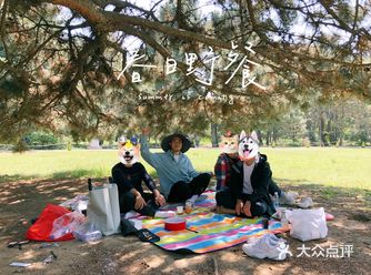 五一假期去植物园野餐 带上了我前一天做好的饼子