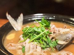 广东金鲳鱼干肥牛煲-馬蘭花開(车站大道店)