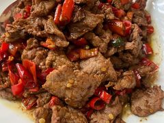 小炒黄牛肉-喜湘宴·精致湖南菜(和平西桥店)