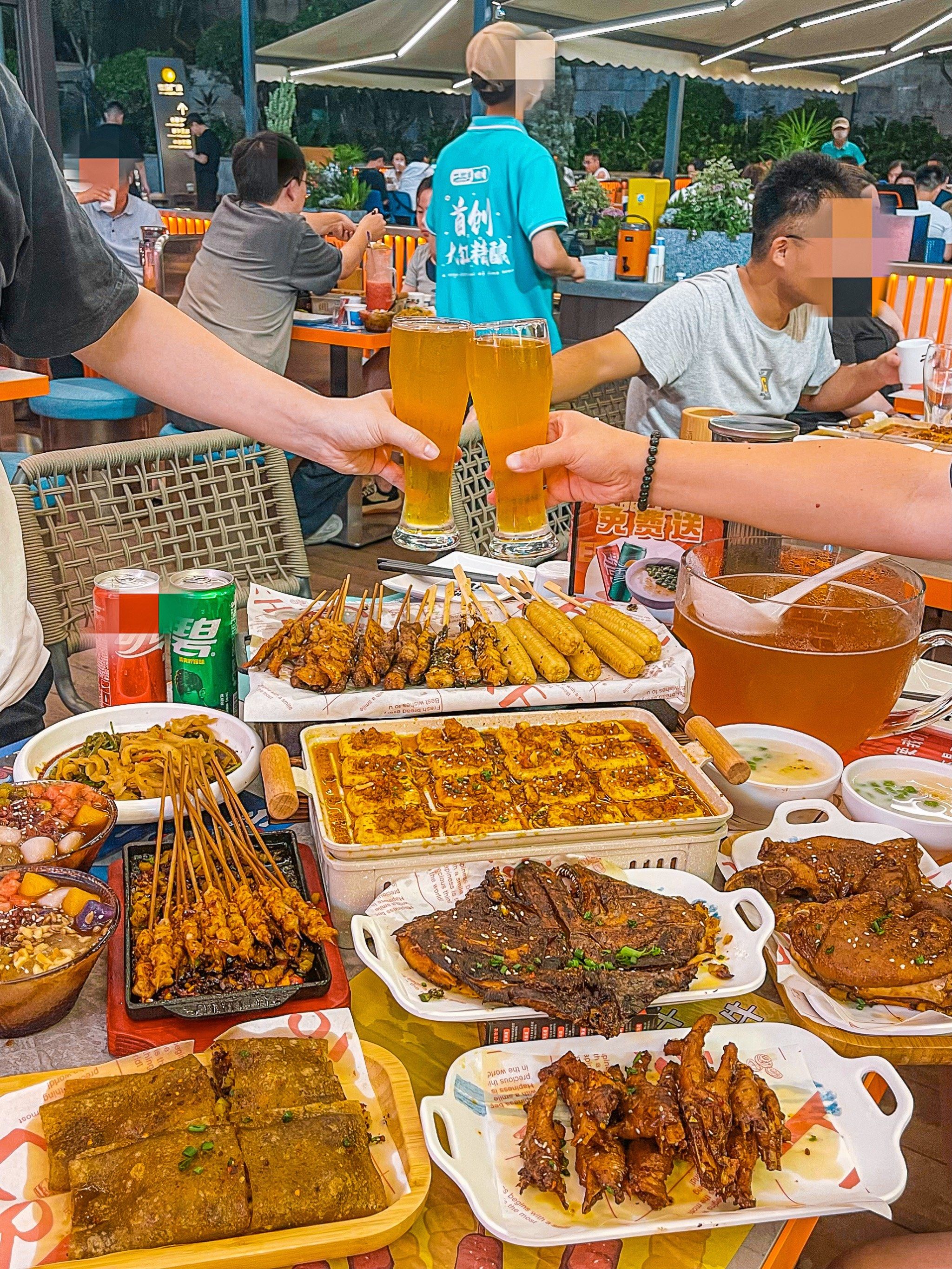 cbd这家烧烤夜市,深圳没有对手!