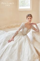 -派丽莫Pellimo原创设计婚纱品牌
