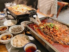 -探鱼·鲜青椒爽麻烤鱼(中天广场店)