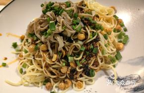 Chicken Mushroom Cold Noodles