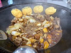 -粘豆包柴火铁锅炖