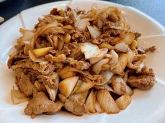 葱爆羊肉-紫光园·烤鸭·北京菜(团结湖店)