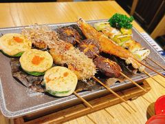 厨师推荐串烧盛合-鳗事鱼意·活鳗現烤专门店(富力海珠城店)