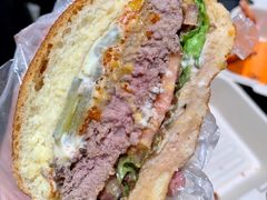 柠香蟹籽牛肉汉堡-JPG canteen(广州寺右公馆店)