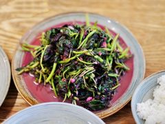 清炒红菜苔-静一餐厅·湖北菜(前门创始店)