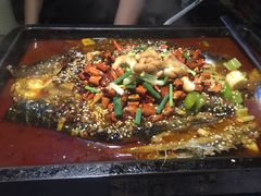 -探鱼·鲜青椒爽麻烤鱼(中天广场店)