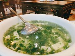 荠菜豆腐羹-老马家·舌尖上的西塘美食