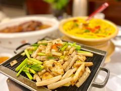 香芹锅烧墨鱼饼-山泉公馆酒家(珠江新城店)