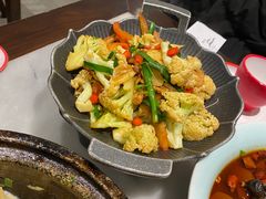 干锅菜花-湘渝人家·川湘菜(十里河店)