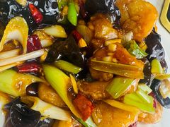 鱼香虾仁-方城小吃店