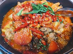 -贵州辣子鸡番茄鸡