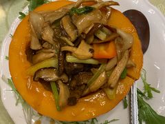 菌菇南瓜盅-品茶居素食馆(罗湖店)