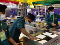 自助取餐区-澳门旅游塔360°旋转餐厅(南湾湖广场店)