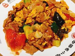 醋溜肉片木须-直隶安家牛肉罩饼(建华店)