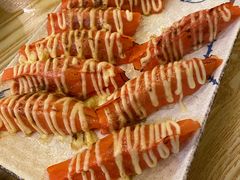 火炙北海道蟹棒寿司-鱼意寿司(钟村分店)