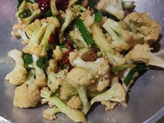 干锅丽水香菇花菜-探花·意境江南菜·唐伯虎文化体验店·松鼠桂鱼(观前店)
