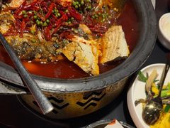 -探鱼·鲜青椒爽麻烤鱼(番禺万达店)