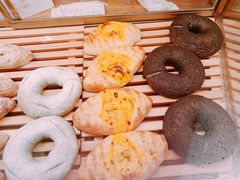巧克力甜甜圈-木子木水日式烫面包(世界城光谷店)